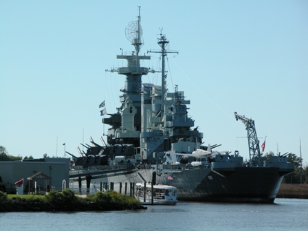 USS North Carolina Battleship